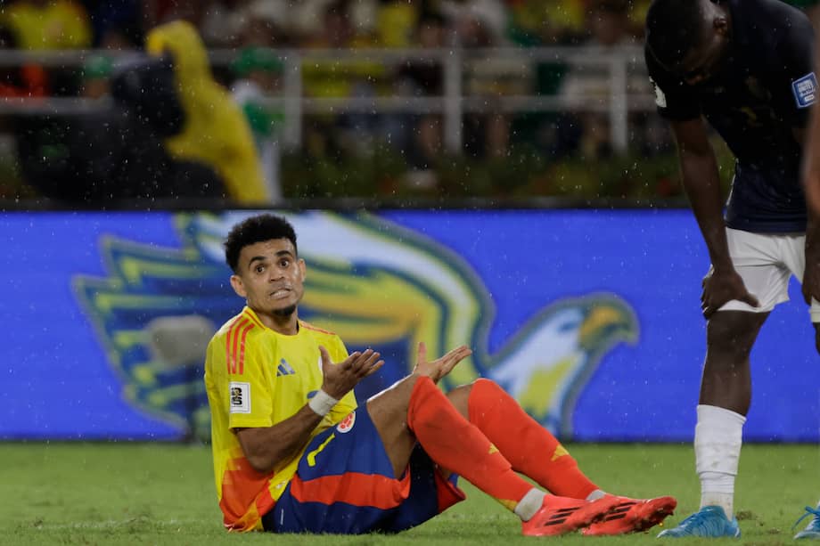 Luis Díaz ha marcado cuatro goles en la eliminatoria al Mundial de 2026. EFE/ Ricardo Maldonado Rozo