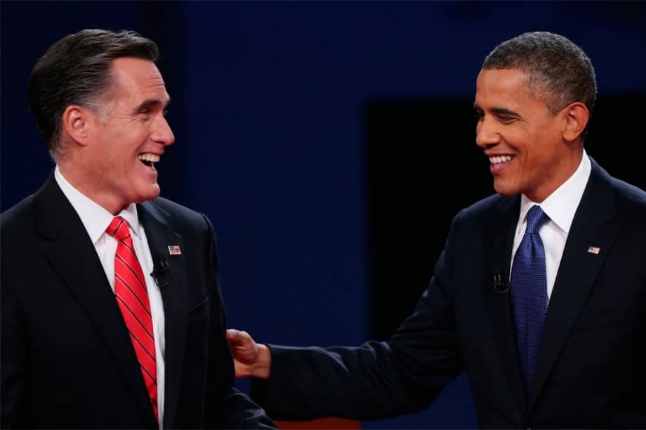 Mitt Romney y Barack Obama durante campaña presidencial/ EFE