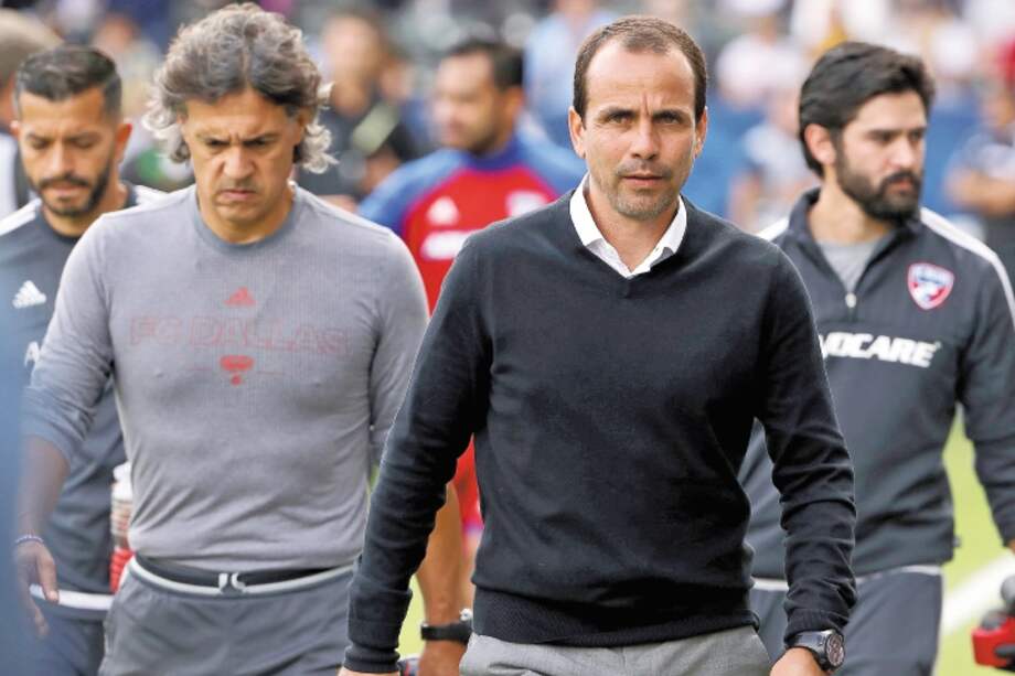 Óscar Pareja se retiró como jugador en el 2005 en el FC Dallas, club en el que dirige desde 2014./ Getty Images