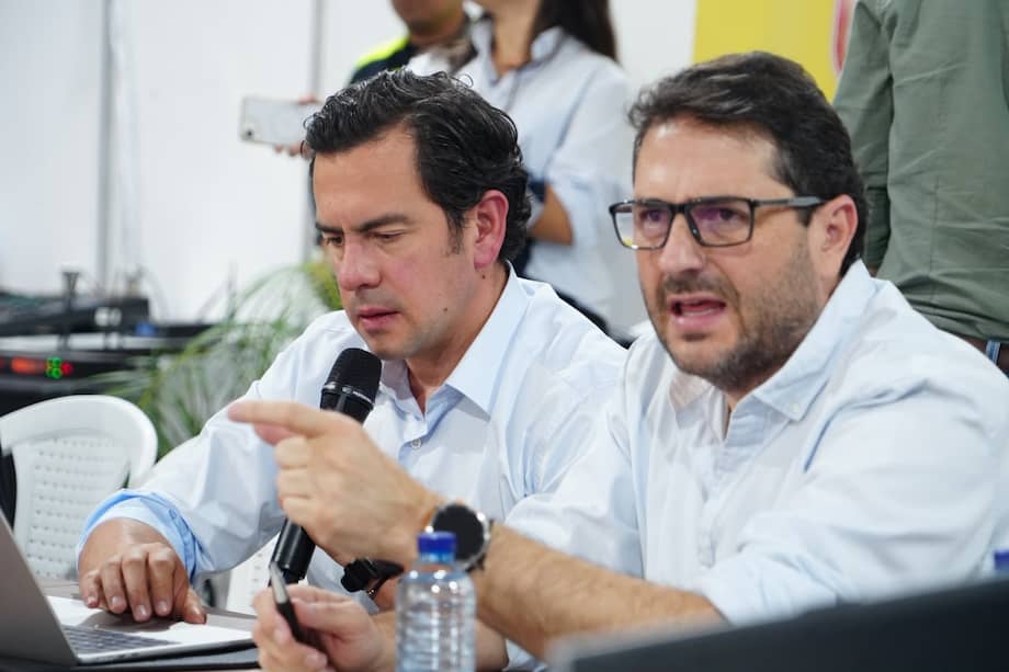 Rodrigo Lara y Jaime Uribe.