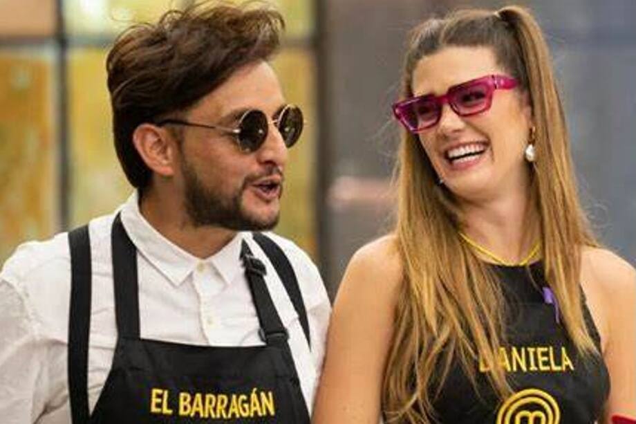 Juan Pablo Barragán y Daniela Tapia ya protagonizaron un polémico momento en 'MasterChef'.