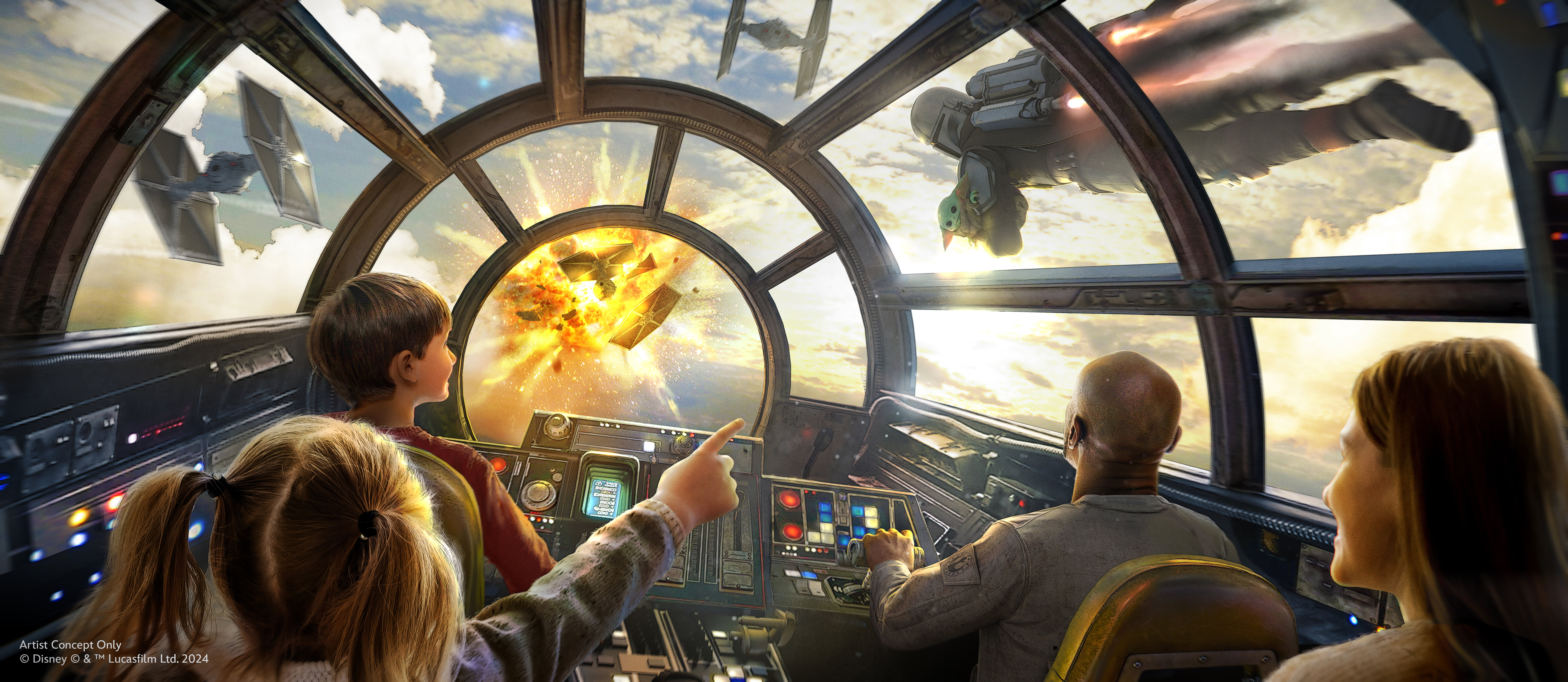 Millennium Falcon Smugglers Run