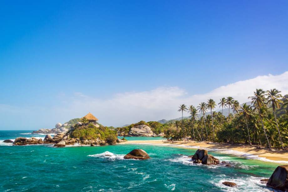 El Parque Nacional Natural Tayrona es uno de los destinos más visitados por nacionales y extranjeros. / Getty Images