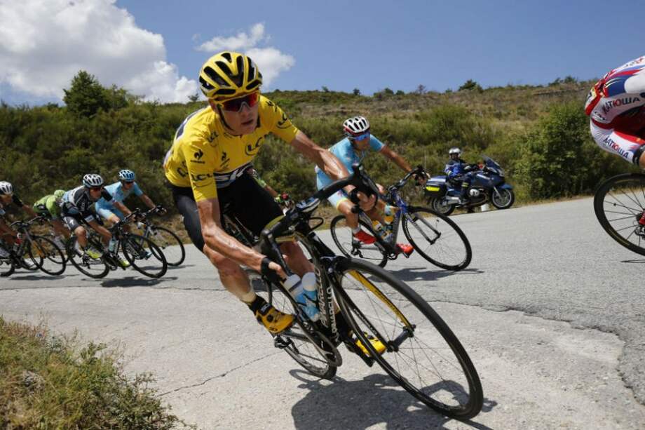 Chris Froome, campeón del Tour de Francia. Foto: AFP