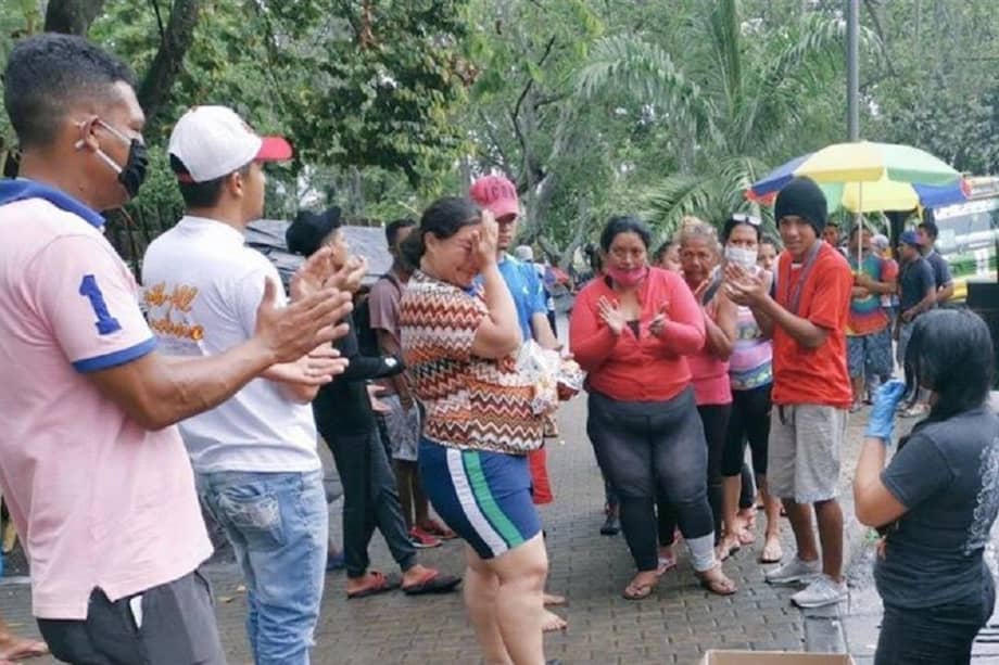 Desde el inicio de la cuarentena la corporación le ha brindado alimentos a miles de personas en Bucaramanga.