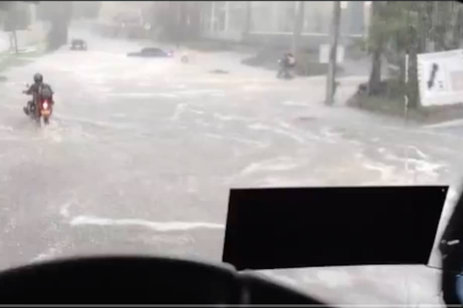 Inundaciones en la Carrera Séptima