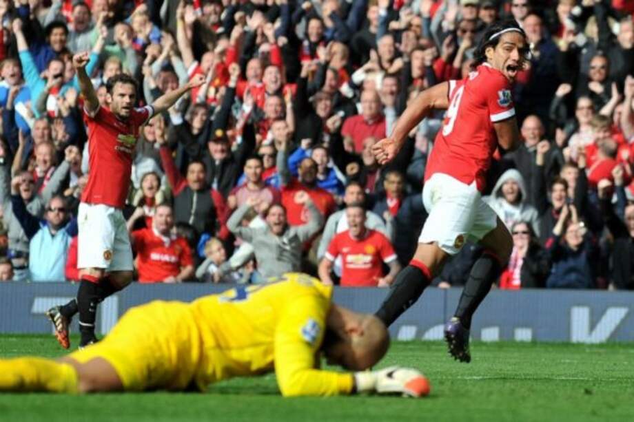 Falcao podría regresar con el Manchester United. foto: AFP