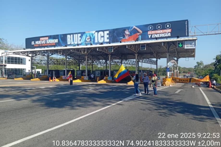 Las protestas del Peaje de Baranoa se vienen presentando desde hace cuatro años.