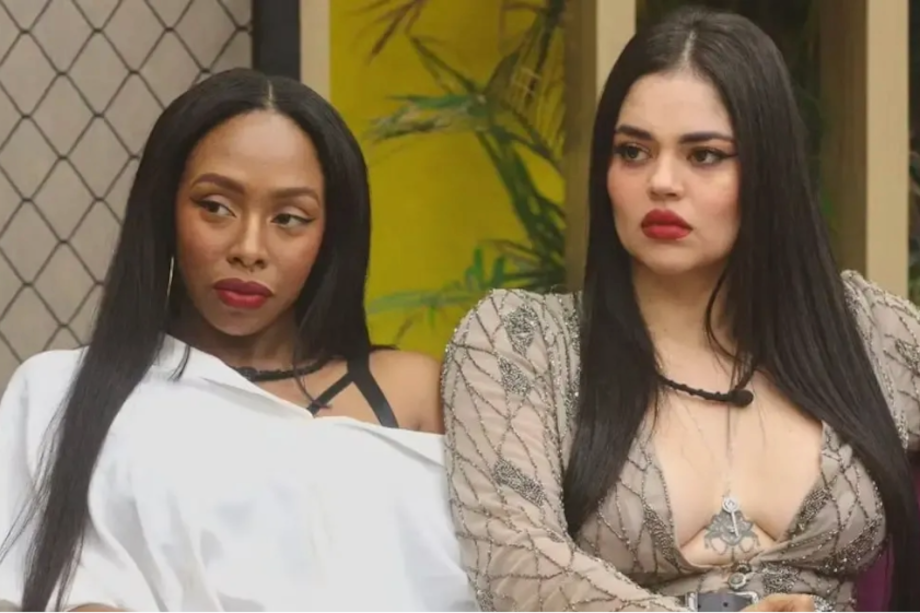 Karen Sevillano y ‘La Segura’ en 'La casa de los famosos'.