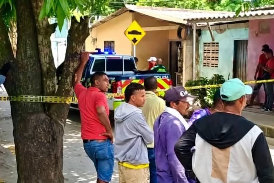 La vivienda donde ocurrió el ataque sicarial permanece bajo inspección de las autoridades.