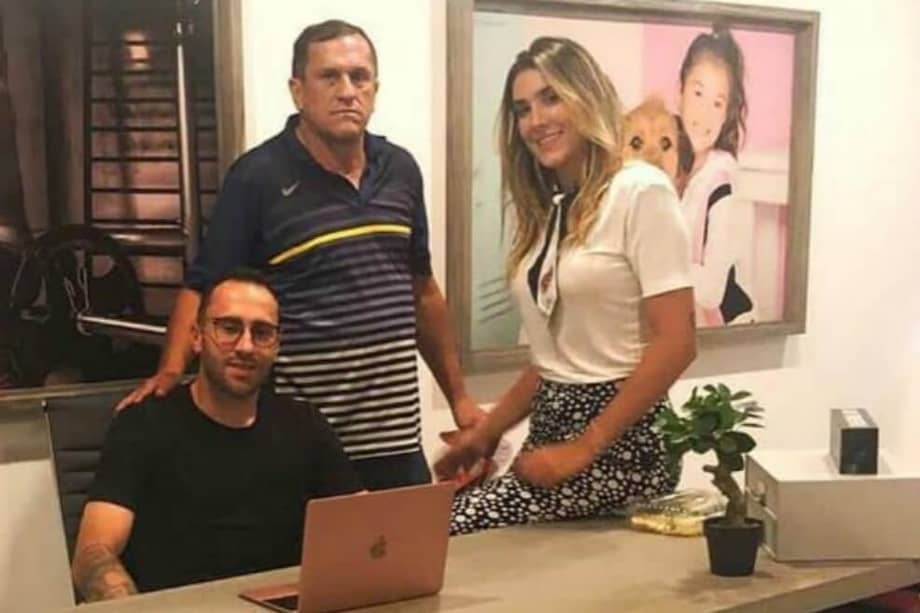 Don Hernán Ospina, padre de David y Daniela. / @VBarCaracol