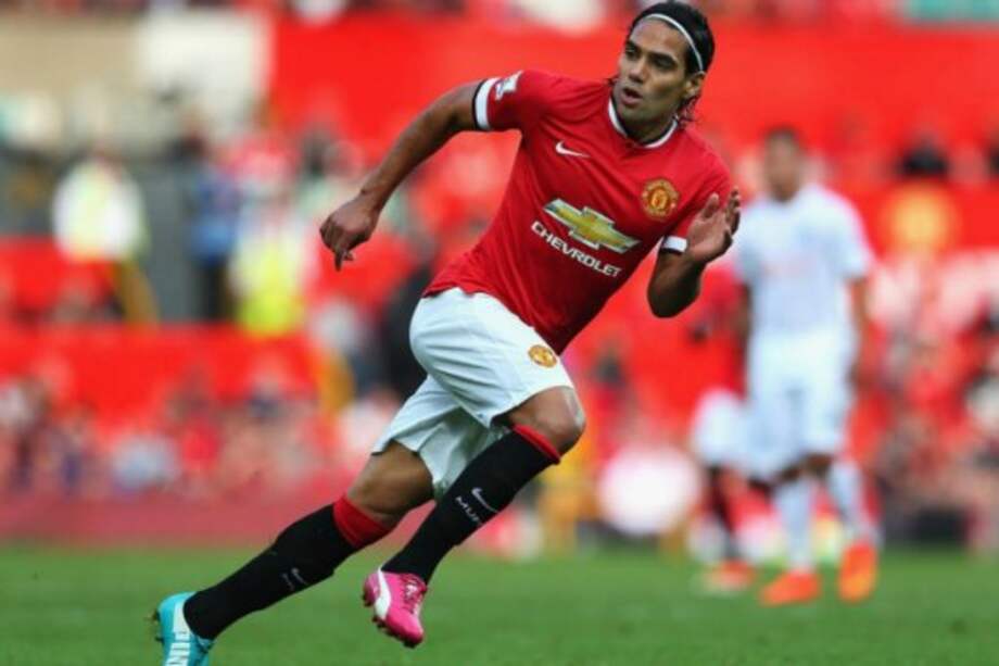 Falcao sí estuvo en Old Trafford el domingo en la derrota del United