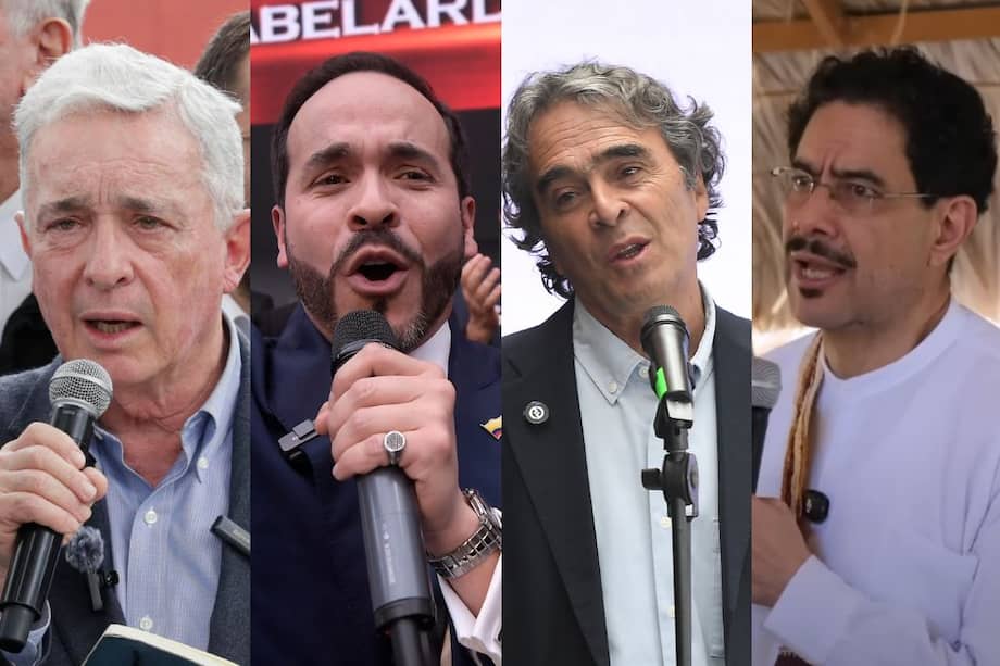 Álvaro Uribe, Abelardo de la Espriella, Sergio Fajardo e Iván Cepeda protagonizaron varias movidas electorales de la semana