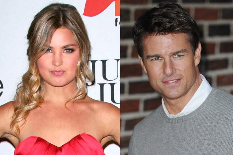 Jennifer Akerman y Tom Cruise. / Bang Showbiz