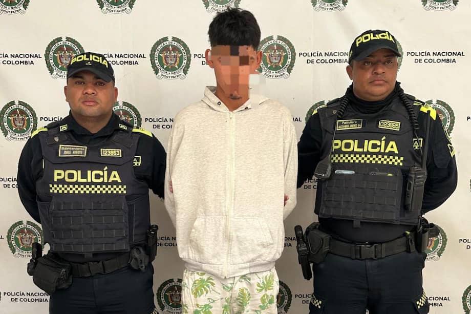 El procedimiento policial se realizó en el barrio Roble Amarillo, en el municipio de Santo Tomás.