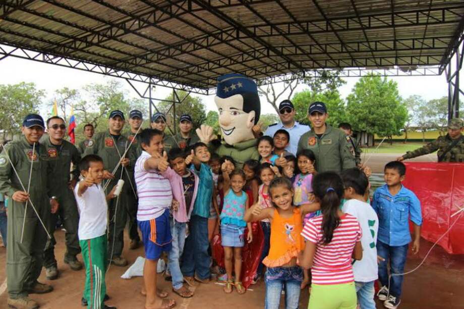 Cortesía, Grupo Aéreo del Oriente de la Fuerza Aérea Colombiana.