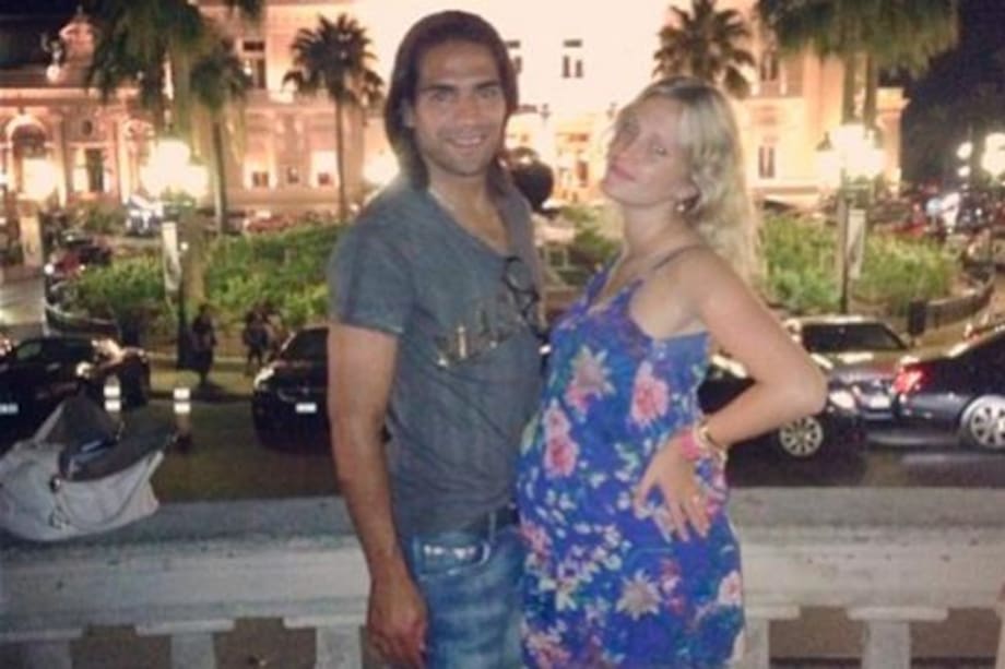 Nació la hija de Falcao, Dominique García