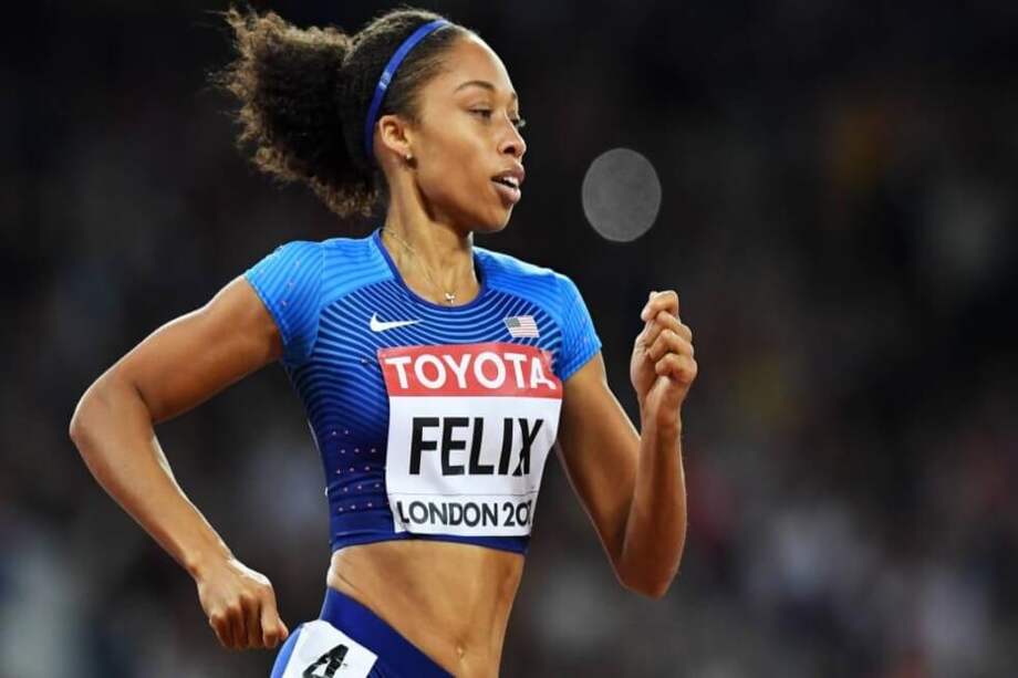Allyson Felix, la única mujer en el mundo en ganar seis oros olímpicos en atletismo, fue una de las que denunció su situación con Nike. / EFE