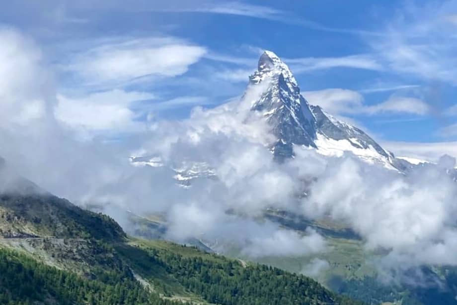 Monte Matterhorn en Suiza.