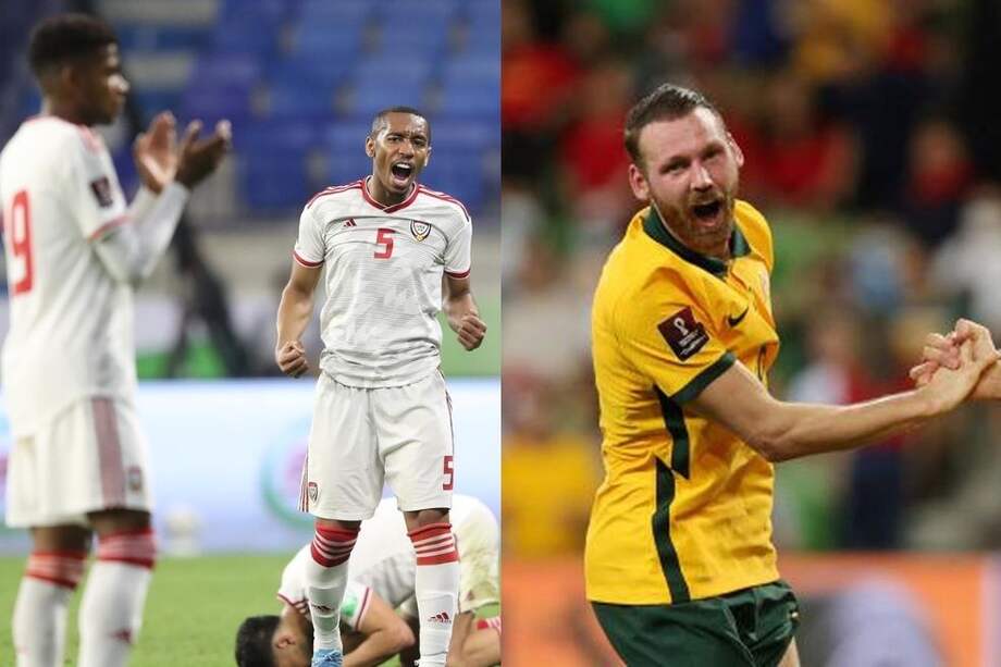 Emiratos Árabes y Australia se medirán en junio, días antes de enfrentar al quinto de las eliminatorias sudamericanas // EFE - AFP
