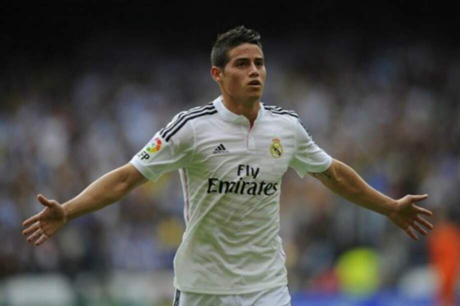 James Rodríguez, mediocampista del Real Madrid