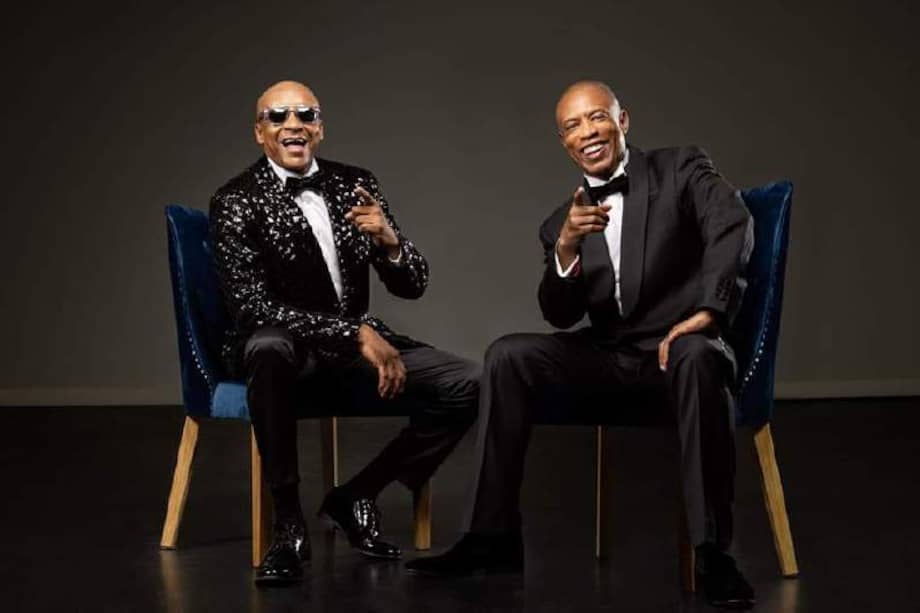 Alexis Lozano y Nino Caicedo dicen que Guayacán Orquesta ha tenido que ver en la transformación cultural de Bogotá. / Archivo Particular