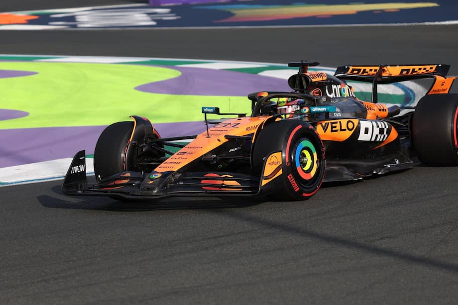 El australiano Oscar Piastri, de MacLaren, se impuso en el Gran Premio de Arabia Saudí. EFE/EPA/ALI HAIDER