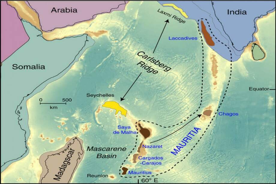 El continente antiguo colapsó cuando África, la India, Australia y la Antártida se separaron y formaron el Océano Índico. / Nature Communications.