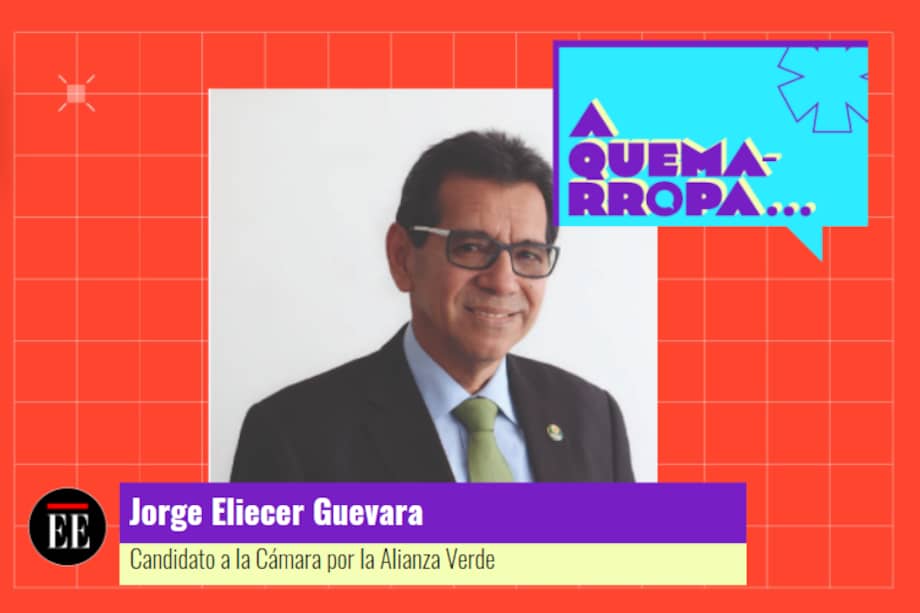Jorge Eliécer Guevara, candidato a la Cámara en la Alianza Verde