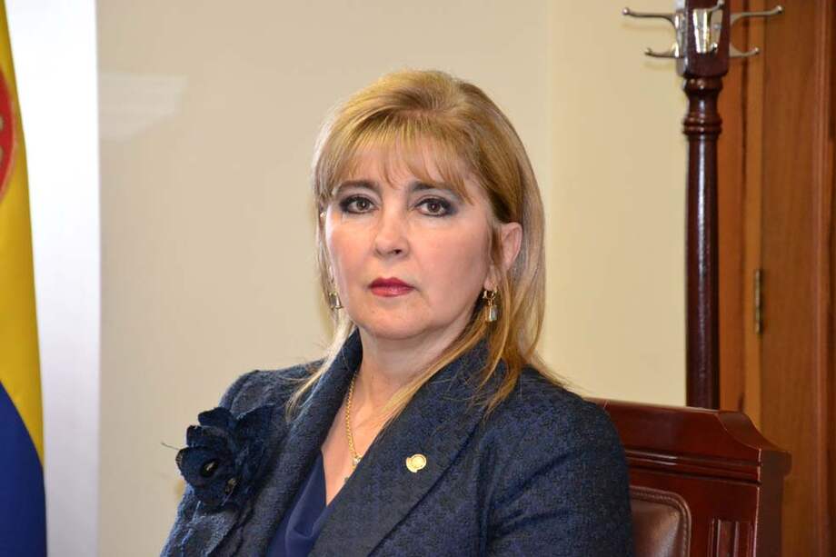 Presidenta de la Corte Suprema, Ruth Marina Díaz. / Archivo particular