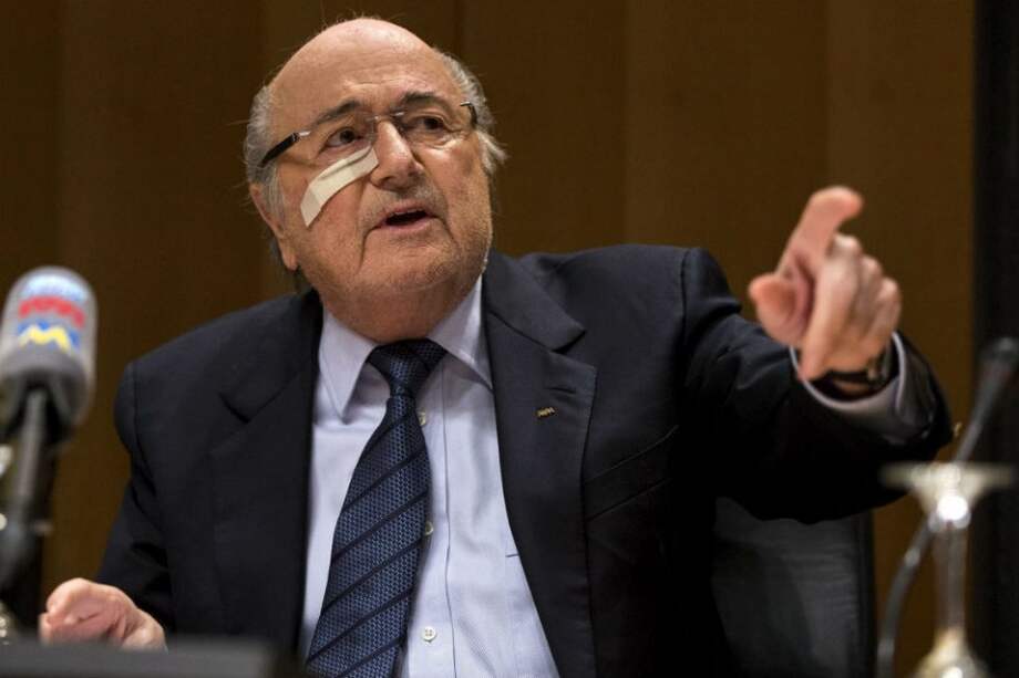 Joseph Blatter, presidente de la FIFA. Foto: AFP