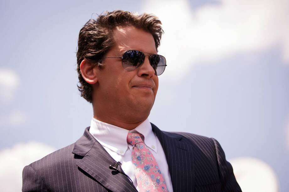 El columnista y exeditor de Breitbart News Milo Yiannopoulos en junio de 2016. / AFP