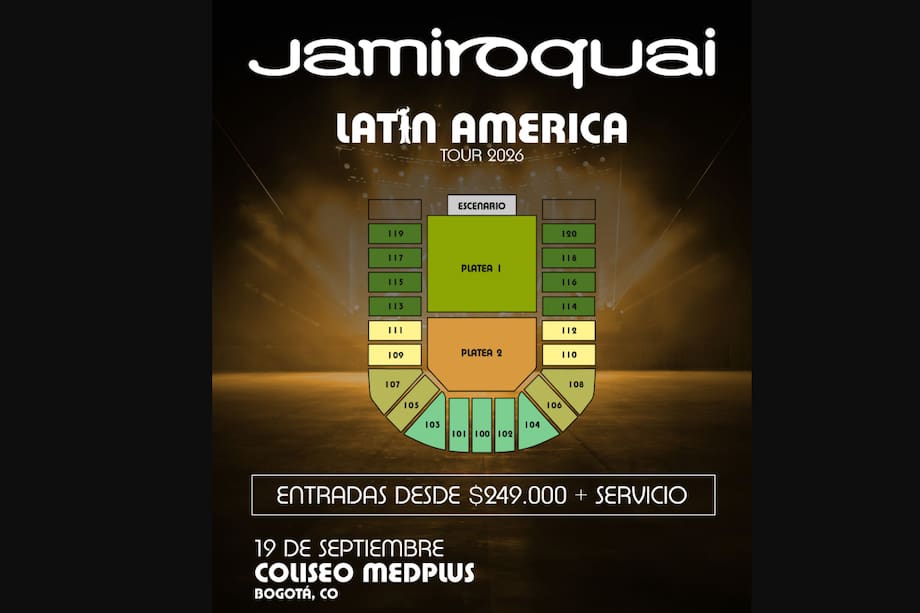 Jamiroquai en Bogotá 2026