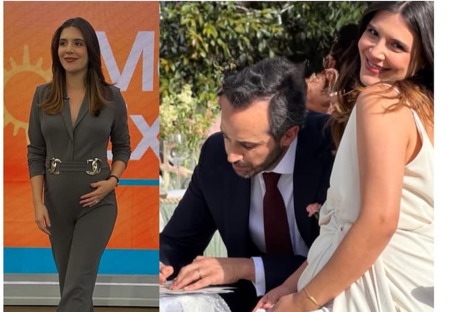 Se casó presentadora de RCN Isa Atehortúa. Los nuevos esposos esperan su primer bebé