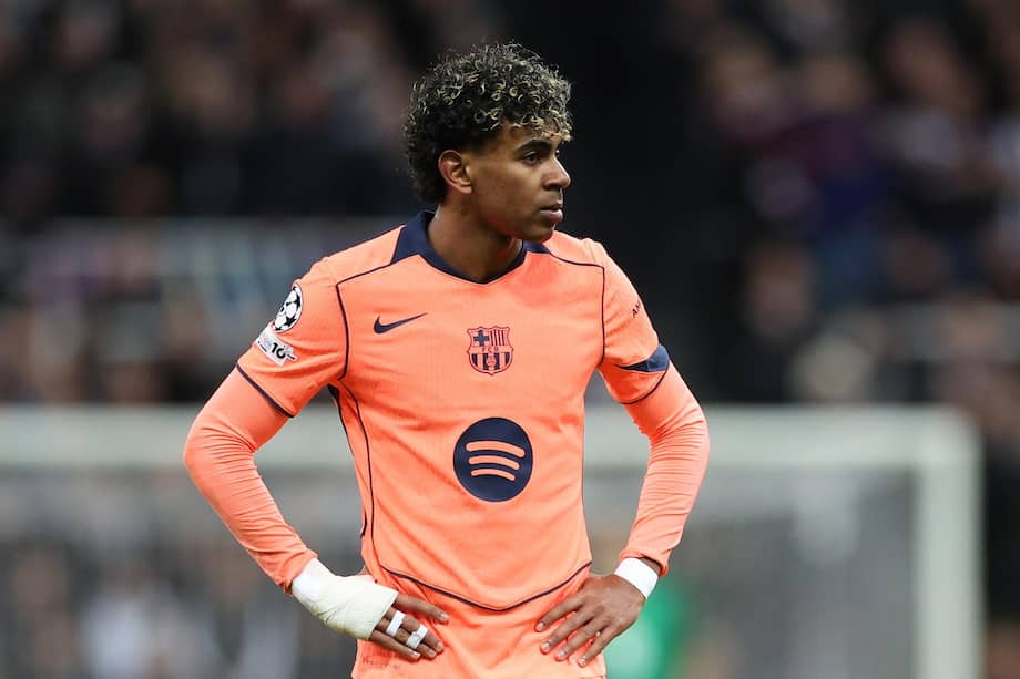 Lamine Yamal, jugador de Barcelona.