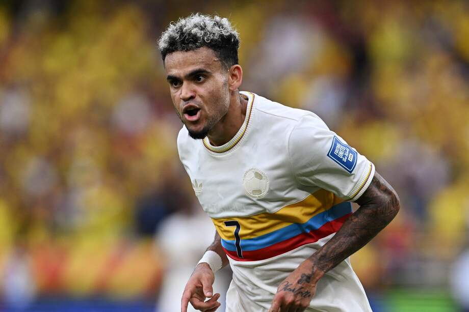 Luis Díaz, figura y referente de la selección de Colombia.