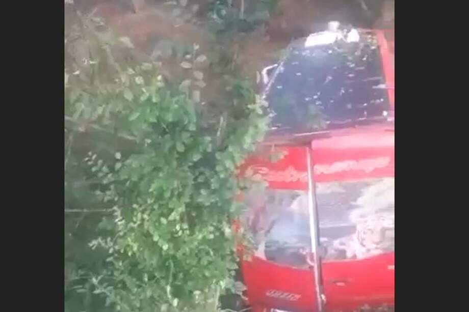 El hecho se registró en el kilómetro 49 en el sector la Merced del Santiago.