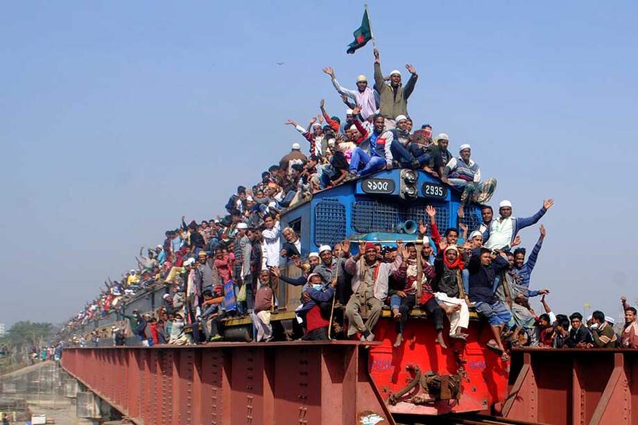 En Karachi, India, había medio millón de personas en 1947 y hoy son 21 millones, eso quiere decir que la población se ha multiplicado por 42. / AFP