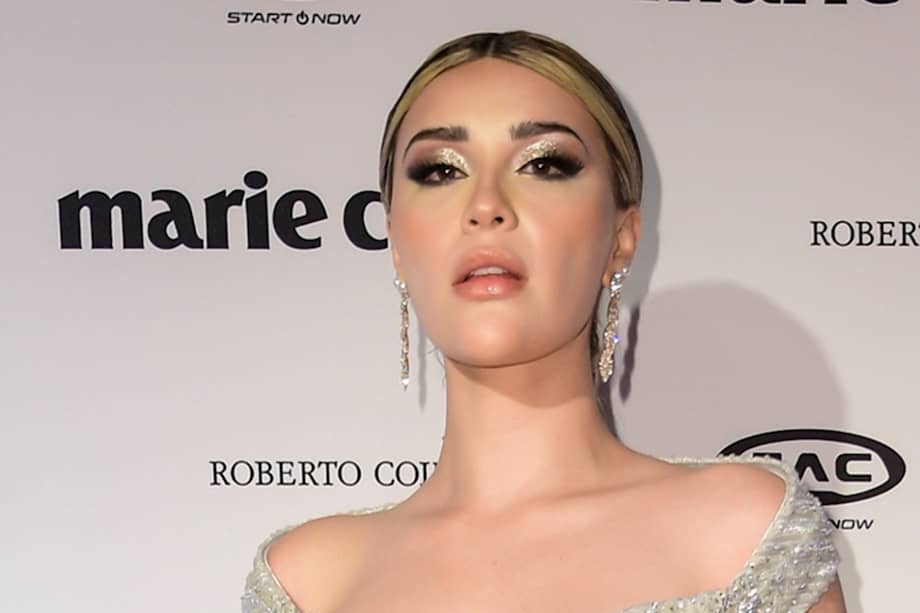 Versace, Ballenciaga y Cartier son algunas de las marcas que la famosa influenciadora Priscila Escoto usó en su outfit en los MTV Miaw 2022.