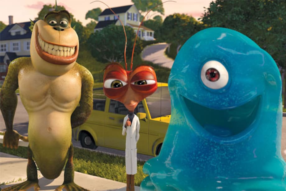 Quinientos creativos trabajaron en Monster vs aliens