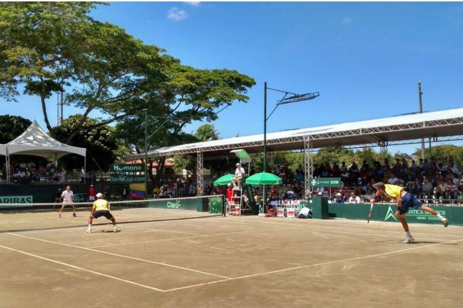 Farah y Struvay vencieron en dobles: Colombia le gana 2-1 en la Davis a Dominicana