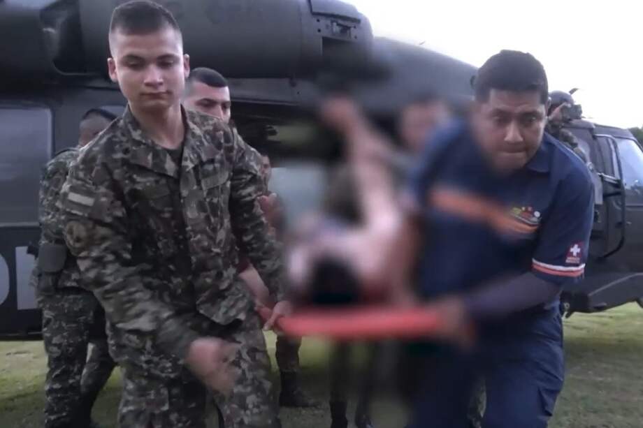 Prenden fuego a dos soldados durante operación contra el narcotráfico en Putumayo