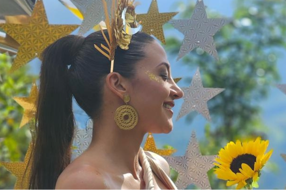 Laura Peñuela, actriz colombiana.