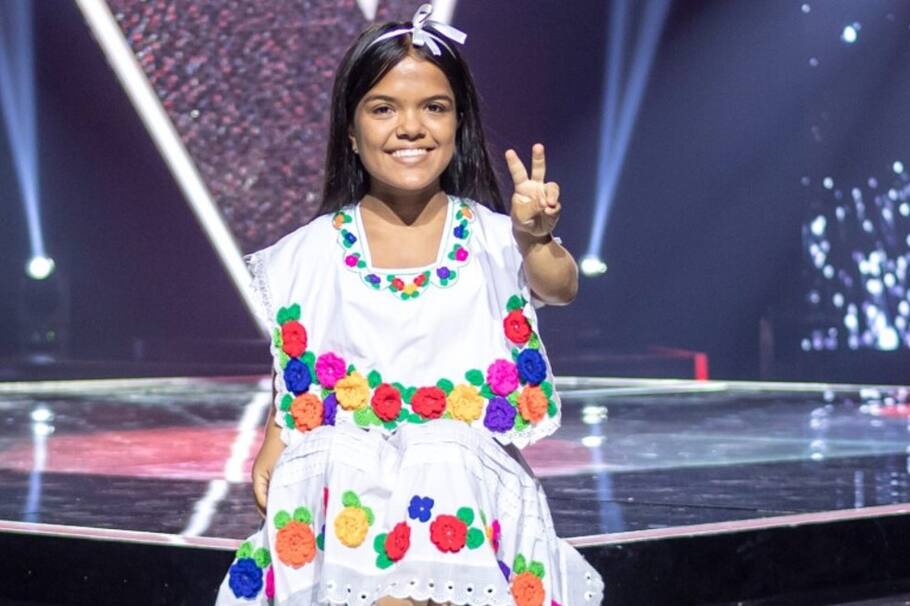 La reciente eliminada de ‘La Voz Kids’ nació con acondroplasia, macrocefalia, envejecimiento prematuro y soplamiento de la frente. Conoce su historia.