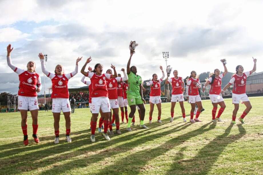 Santa Fe clasificó a la final de la Liga BetPlay Femenina tras imponerse a Alianza, Nacional y Medellín en su cuadrangular.