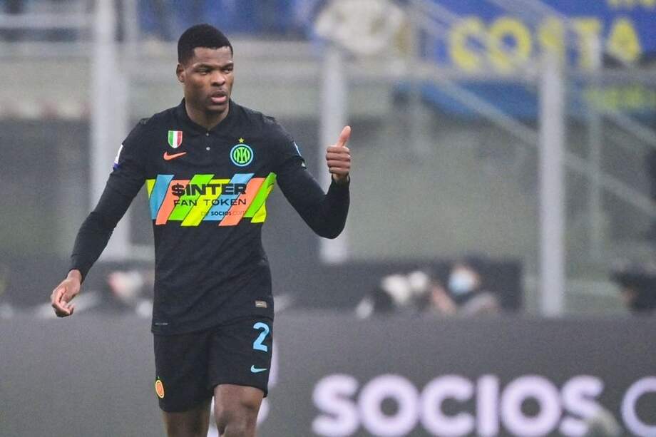 Denzel Dumfries anotó el gol de la victoria de Inter contra Torino.