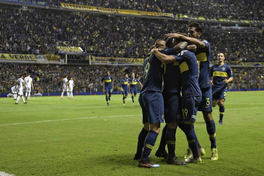Boca Juniors venció al Deportes Tolima en la Copa Libertadores. / AFP