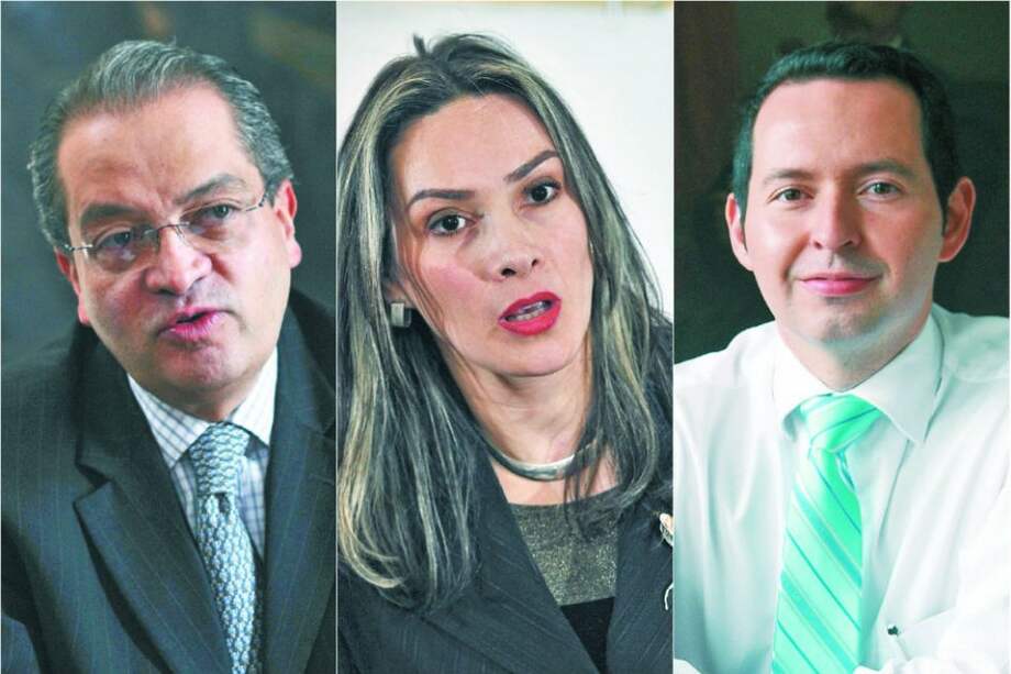 Fernando Carrillo Flórez, María Mercedes López y Jorge Fernando Perdomo. / El Espectador