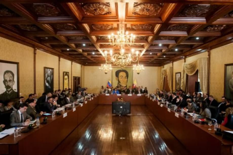 Las delegaciones de Colombia y Venezuela se reunieron recientemente para abordar los temas de seguridad fronteriza. /EFE