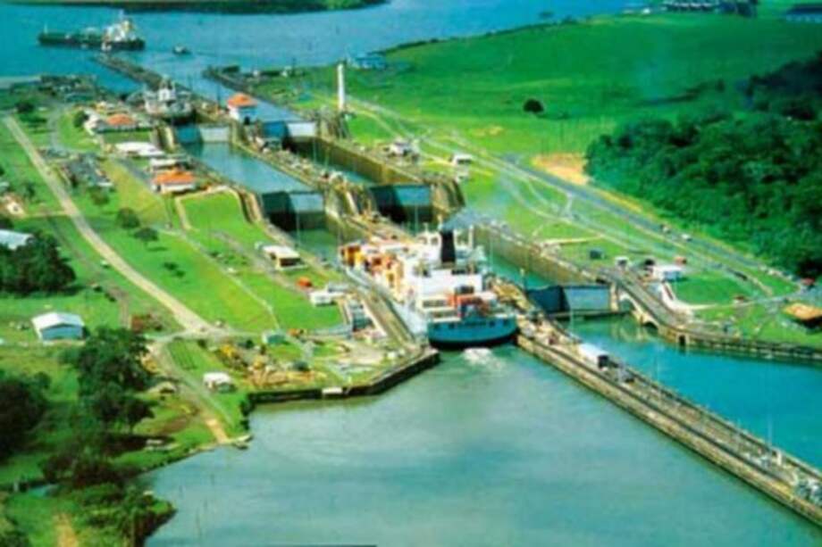 Así se presume quedaría el canal, similar al de Panamá. / Tomada en Panaembaperu